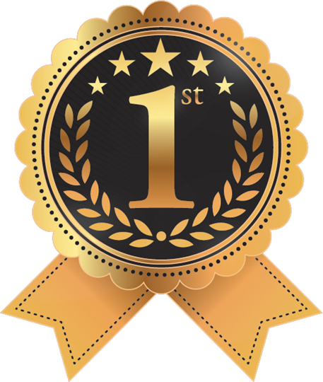 A student sits on stairs in front of a stone building